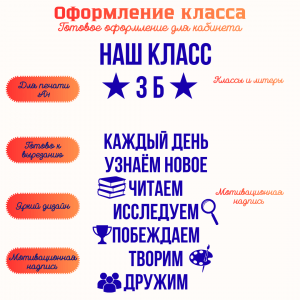 Оформление кабинета
